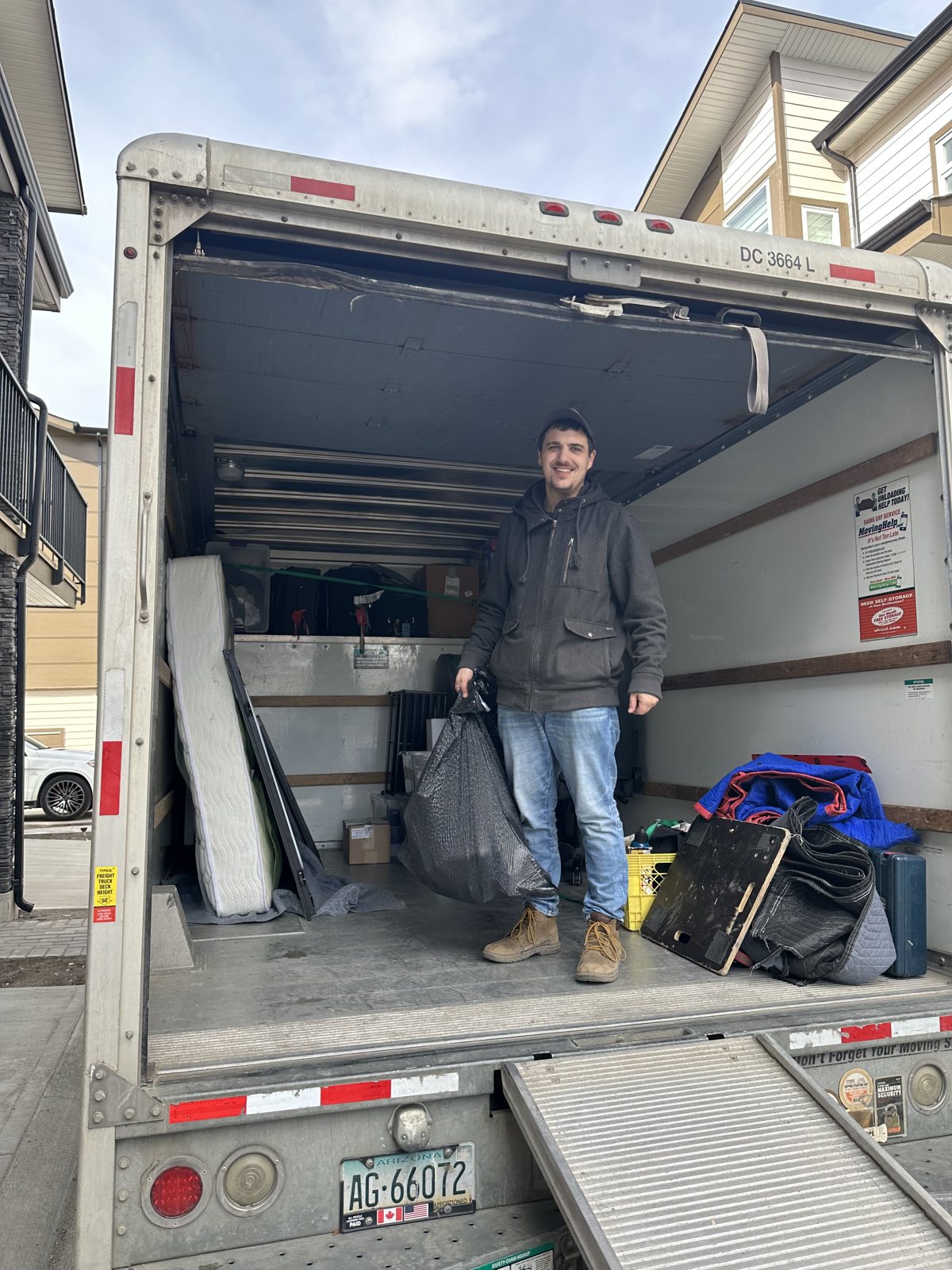 Dane’s moving crew at work in Kelowna